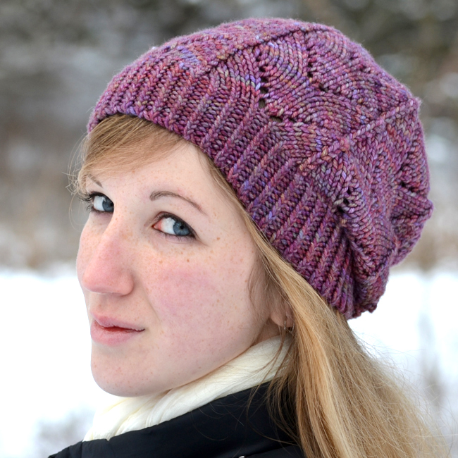 Frosted Primrose Hat – Apiary Knits