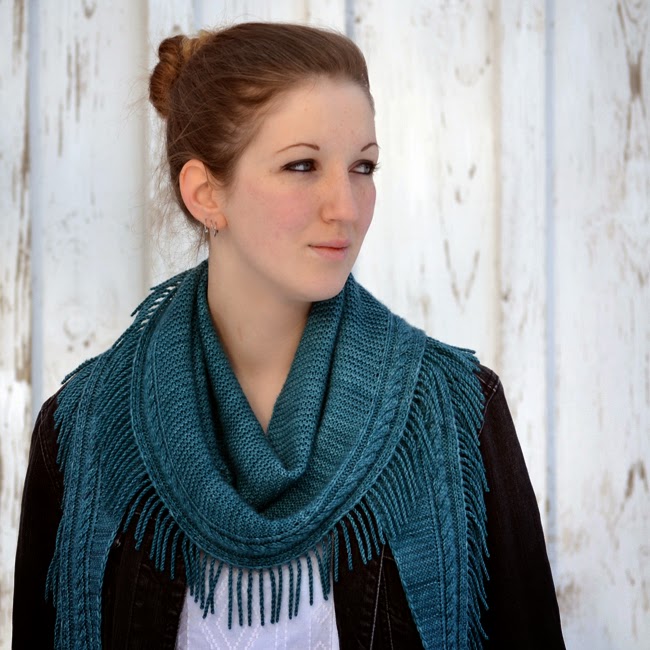 Rainfall Shawlette – Apiary Knits